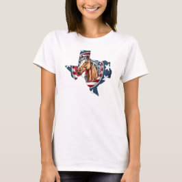 Patriotic USA Texas T Shirt