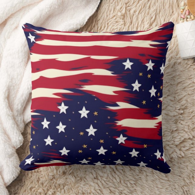 Patriotic Vågar Kudde (Filt)