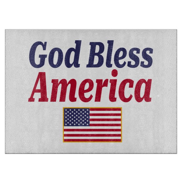 Patriotic Välsigna dig Amerika (Framsidan)