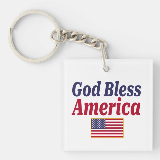 Patriotic Välsigna dig Amerika (Framsidan)