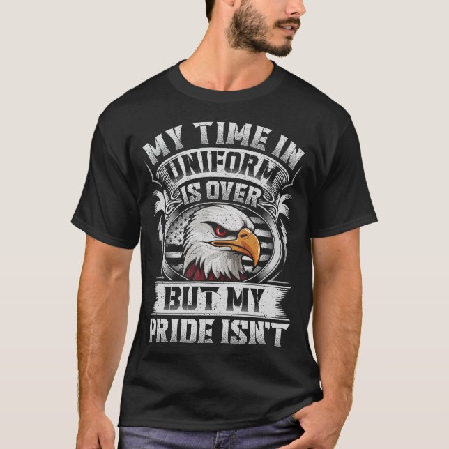 Patriotic Veteran T-Shirt  (Framsida)