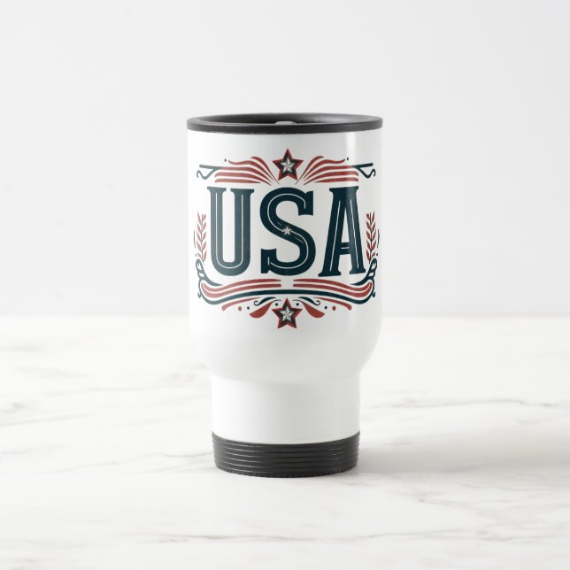 Patriotic, vintage USA Resemugg (Center)