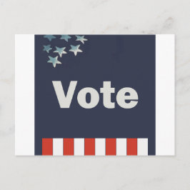 Patriotic Vote Vykort
