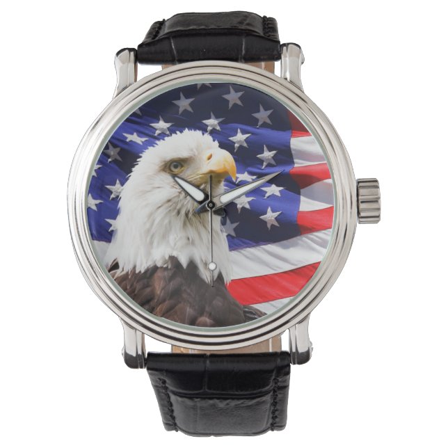 Patriotic Watch Armbandsur (Framsida)