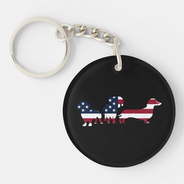 Patriotic Wiener Hundar, fjärde juli (Framsidan)