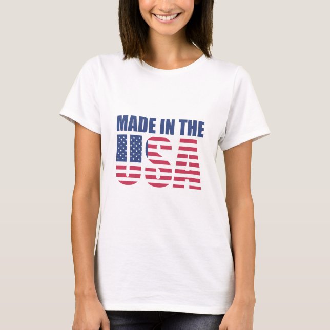 Patriotic Womens t-shirt (Framsida)