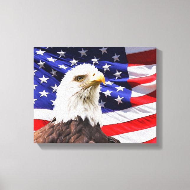 Patriotic Wrapped Canvas (Framsida)