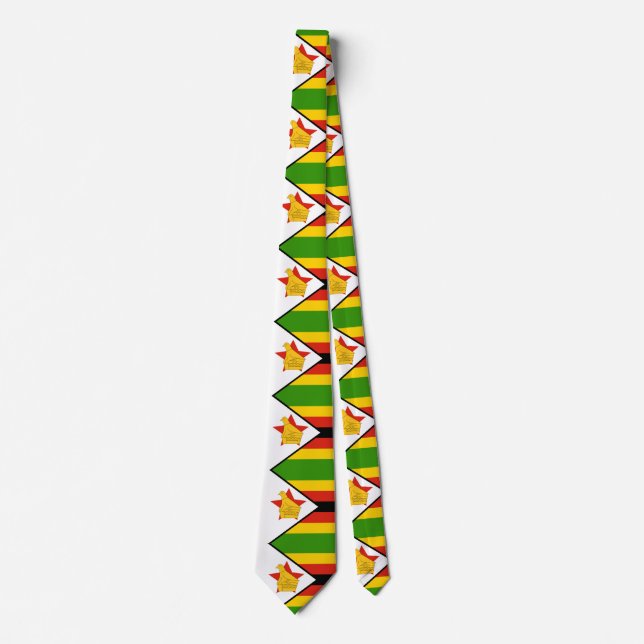 Patriotic Zimbabwe flagga Afrika Slips (Framsida)
