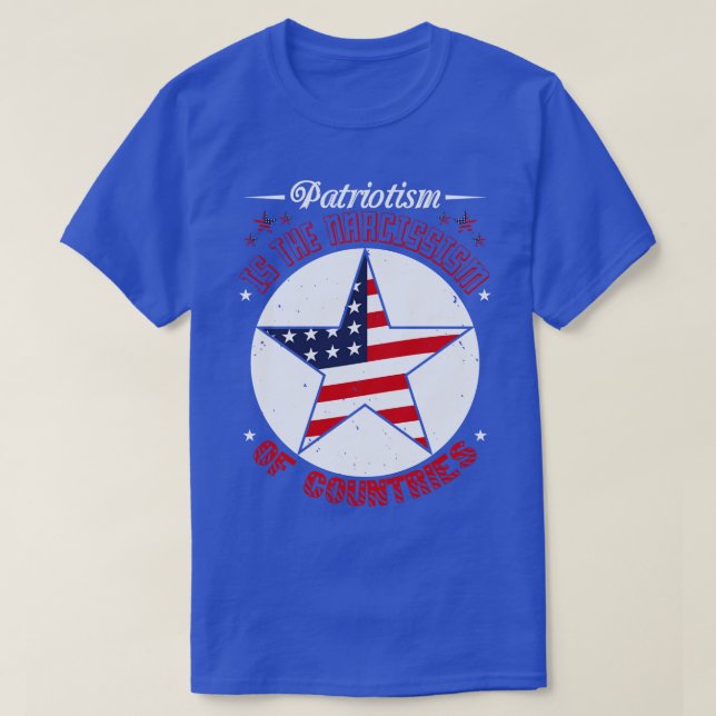 Patriotisdag: Narcissism T Shirt (Design framsida)