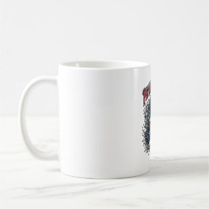 Patriotisk 1776 Off Road Döskalle Monster Truck Kaffemugg