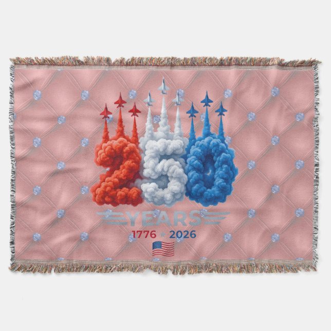 Patriotisk 250-årsdag filt (Framsidan)