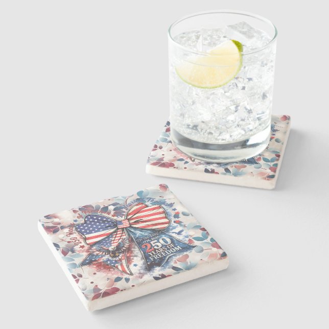 Patriotisk 250-årsdag stenunderlägg (Sidan)