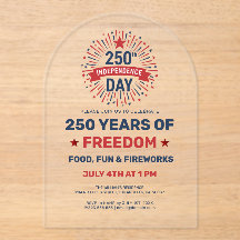Patriotisk 250-årsfirande av frihet
