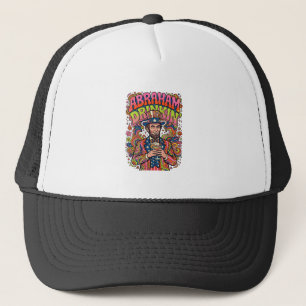 Patriotisk Abraham Dricker Retro Keps