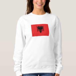 Patriotisk albansk flagga t-shirt