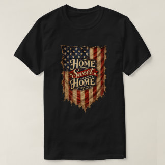 Patriotisk amerikan (10) t shirt