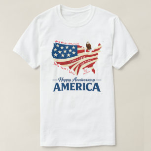 Patriotisk Amerikan (26b) T-Shirt