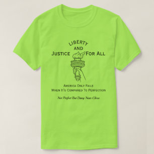 Patriotisk amerikansk (3e) T-shirt