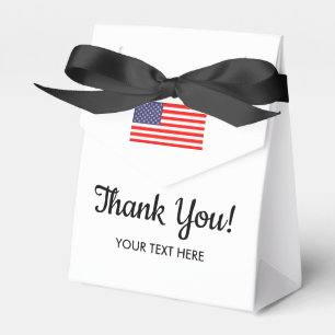 Patriotisk amerikansk anpassningsbar tack för din presentaskar