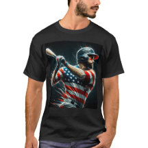 Patriotisk amerikansk baseboll