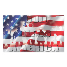 Patriotisk amerikansk flagga Gud välsigne Amerika
