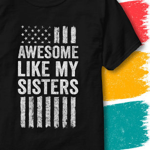 Patriotisk Amerikansk Flagga Härlig Liksom Mina Sy T Shirt