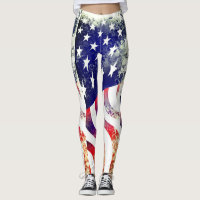 Patriotisk amerikansk Flagga i nöd