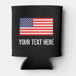 Patriotisk amerikansk flagga kan kyla | Anpassa