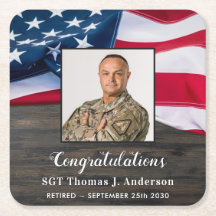 Patriotisk amerikansk Flagga Pension