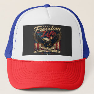 Patriotisk amerikansk flagga USA stolthet grafisk  Keps