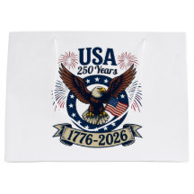 Patriotisk amerikansk örn 250 år 1776-2026
