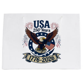 Patriotisk amerikansk örn 250 år 1776-2026