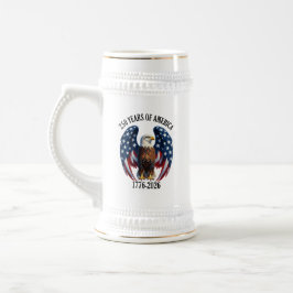 Patriotisk Amerikansk Örn 250 År 1776-2026 Sejdel