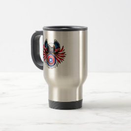 Patriotisk amerikansk örn resemugg
