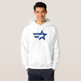 Patriotisk Amerikansk Örn Stjärna Hoodie