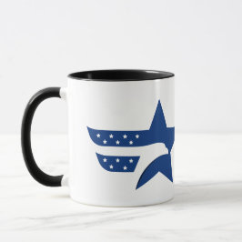 Patriotisk Amerikansk Örn Stjärna Mugg