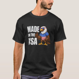 Patriotisk amerikansk stolthet grafisk t-shirt
