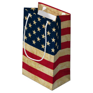 Patriotisk amerikanska flaggan för vintage