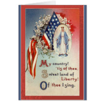 Patriotisk amerikanska flagganoskuld Mary