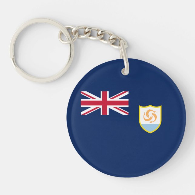 Patriotisk Anguilla-flagga (Framsidan)