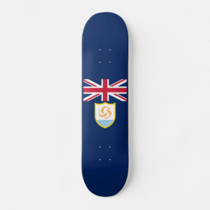 Patriotisk Anguilla Flagga Skateboard