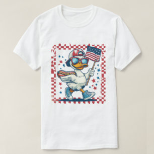 Patriotisk anka t shirt