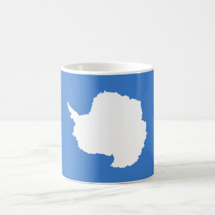 Patriotisk Antarktisk Flagga Kaffe Mugg