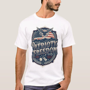 Patriotisk Appalachian Heritage Vector Grafisk T-s T Shirt