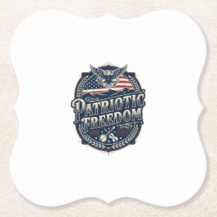 Patriotisk Appalachian Heritage Vector Grafisk T-s Underlägg Papper
