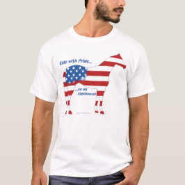 Patriotisk Appaloosahäst T Shirt