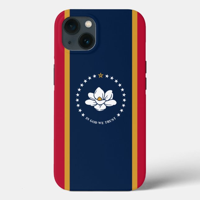 Patriotisk Apple Case-Mate, Mississippi flagga (Baksida)