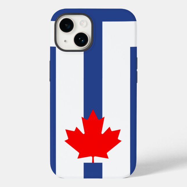 Patriotisk Apple Case-Mate, Toronto Flagga (Baksida)
