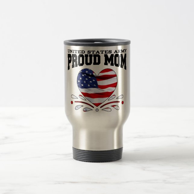 Patriotisk armémamma resemugg (Center)