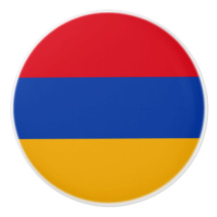 Patriotisk armenisk flagga knopp